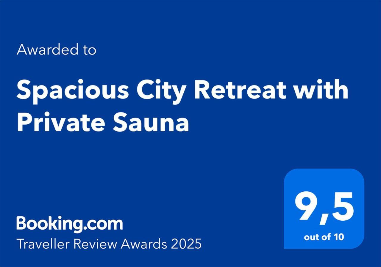 Spacious City Retreat With Private Sauna Helsinki Esterno foto